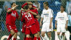 En mayo de 2004, &uacute;ltima victoria de la Real Sociedad en casa del Real Madrid en Liga.