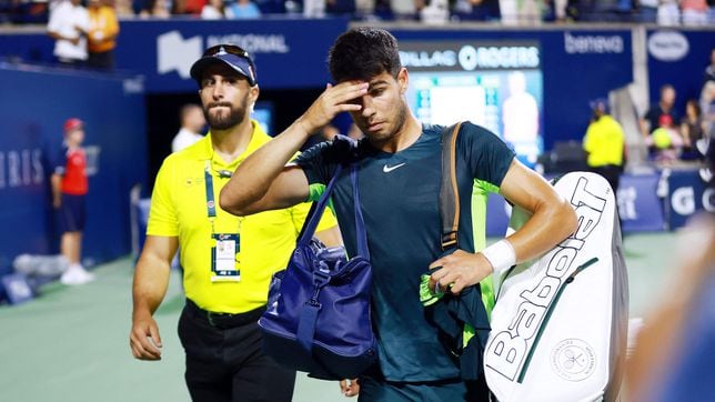 Alcaraz resbala en Toronto ante un gran Paul