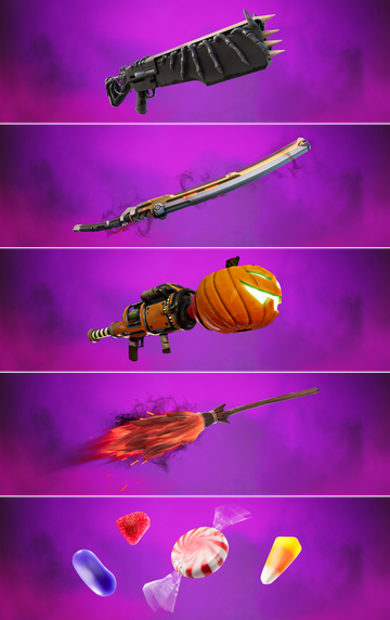 New Halloween Weapons!!