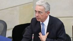 &Aacute;lvaro Uribe V&eacute;lez, expresidente y exsenador de Colombia
