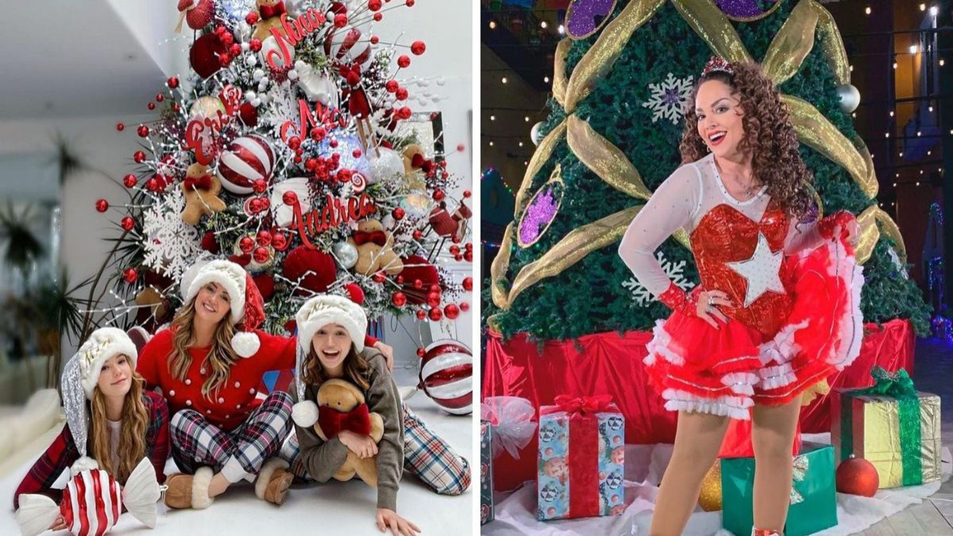 Andrea Legarreta, Tatiana y más famosos comparten su decoración navideña -  Tikitakas
