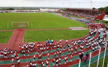 El estadio de la ciudad de Coatzacoalcos, en Veracruz, ya tuvo actividad de Primera A durante el breve paso de los Delfines. Actualmente tiene un aforo de 4,800 y es casa de los Tiburones Rojos y Atlético Coatzacoalcos, ambos de Segunda División.