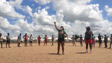 La increíble historia de una hincha de Cobresal en Mozambique