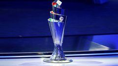 El trofeo de la UEFA Nations League.