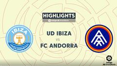 Resumen y gol del UD Ibiza vs. FC Andorra, jornada 17 de LaLiga SmartBank