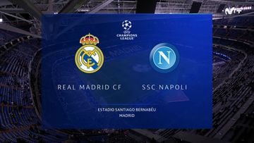 Resumen y goles del Real Madrid vs Nápoles de la Champions League