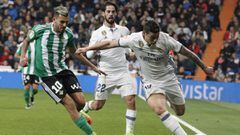 James Rodr&iacute;guez, durante el partido entre el Real Madrid y el Betis.