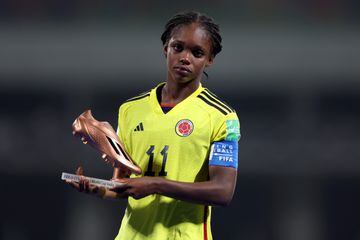 Linda Caicedo took Colombia u-17 to the World Cup final.