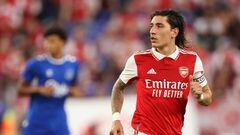 BALTIMORE, MD - JULY 16: Hector Bellerin of Arsenal during the pre season friendly between Arsenal and Everton at M&T Bank Stadium on July 16, 2022 in Baltimore, Maryland. (Photo by James Williamson - AMA/Getty Images)