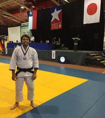 Rodrigo Soto también es deportista: practica judo.