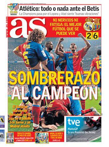 Barcelona's 2-6 dismantling of Real Madrid in front of their own supporters in May 2009 was one of the bitterest pills Madrid have had to swallow in recent years.