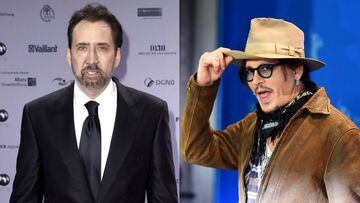 Imagen de Nicolas Cage y Johnny Depp.