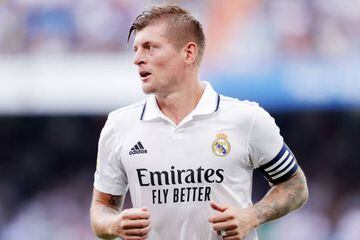 Toni Kroos With The Real Madrid Captain'S Armband.