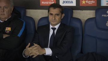 Valverde: "El favorito es el Espanyol, que va ganando"