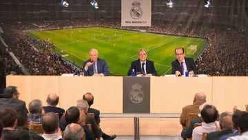 Florentino: "Al Madrid no le hace falta un director deportivo"