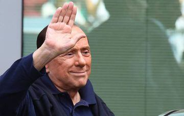 AC Milan owner and president Silvio Berlusconi