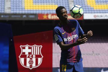 Barcelona's new player Ousmane Dembele