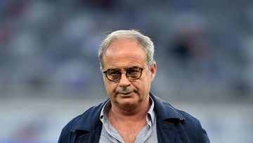Lille's Portuguese sports director Luis Campos is seen prior the French L1 football match between Toulouse and Lille, at the Municipal Stadium in Toulouse, southern France, on October 19, 2019. (Photo by REMY GABALDA / AFP)