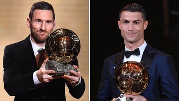 Who has won the Ballon d'Or more times, Messi or Ronaldo? - AS USA