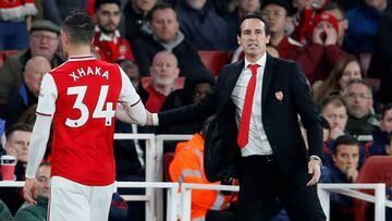 Emery decide: Xhaka ya no será capitán del Arsenal