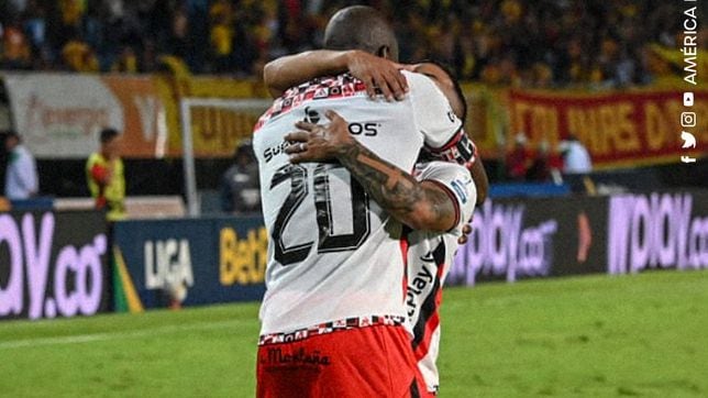 América, diez fechas invicto: Gana en Pereira