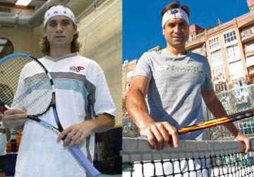 Ronaldo, Iniesta, Nadal... Famous sports figures then and now