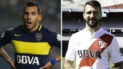 Pratto contra Tévez: duelo por el gol en la Supercopa