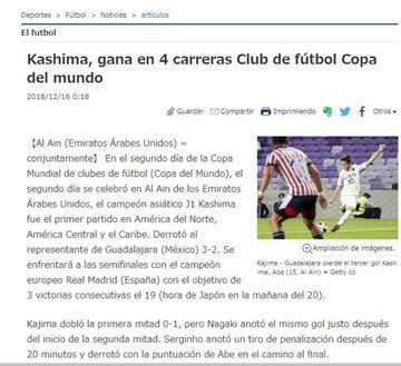 Así vio la prensa internacional la derrota de Chivas