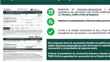 Vacunación México: cómo descargar el expediente de vacunación y para qué lo necesito