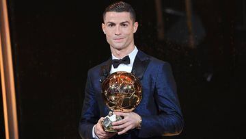 Cristiano supera a Messi y gana su quinto Balón de Oro