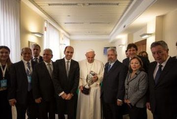 Papa Francisco recibió a Sergio Jadue