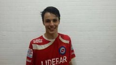 Federico Redondo, futbolista de Argentinos Juniors y convocado con Argentina Sub-15.