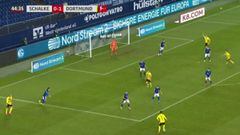Golazo de Haaland de tijera ante el Schalke: Está a un nivel brutal