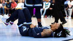 The NBA community is waiting to know if the Memphis Grizzlies star will be ready to play in Game 2 against the Los Angeles Lakers.