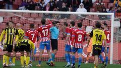 El Zaragoza cayó derrotado por 1-0 en El Molínón la pasada temporada.