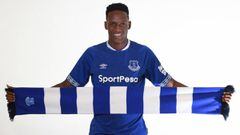 Yerry Mina, nuevo jugador de Everton