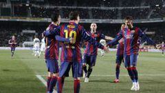Messi y Neymar metieron dos goles cada uno.