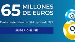 Euromillones: comprobar los resultados del sorteo de hoy, martes 16 de agosto