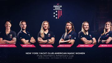 American Magic presenta su equipo para la Copa América femenina Puig