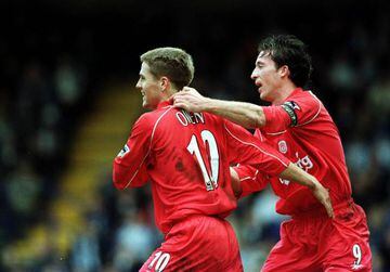Liverpool days: Owen and Fowler.