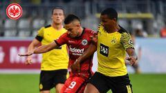 Frankfurt se ilusiona con Borré para enfrentar al Dortmund