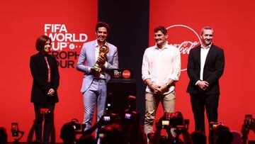 El tour del trofeo de la Copa Mundial inicia su viaje global en Dubai