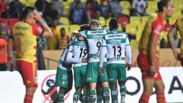 Monarcas Morelia empata contra Santos Laguna (2-2) Resumen y goles del partido
