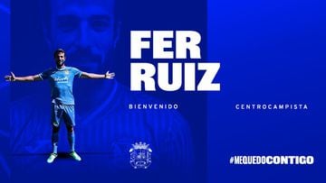 Fer Ruiz se convierte en el primer ‘fichaje’ del Fuenlabrada para la temporada 2022-23