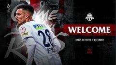 Toronto FC anunció el fichaje de Raoul Petretta