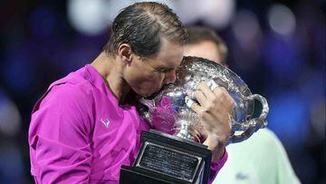 Rafa Nadal's 21 grand slam titles after Australian Open triumph