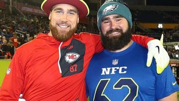 Jason and Travis Kelce to play in the Super Bowl. How many times