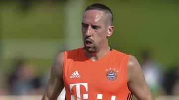 Ribéry será baja tres semanas.