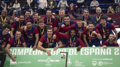 El Barça celebra otra Copa.