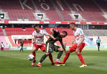 El colombiano Jhon Córdoba fue titular en el encuentro entre Colonia y Mainz en el regreso de la Bundesliga. El partido se disputó en el Estadio Rhein Energie